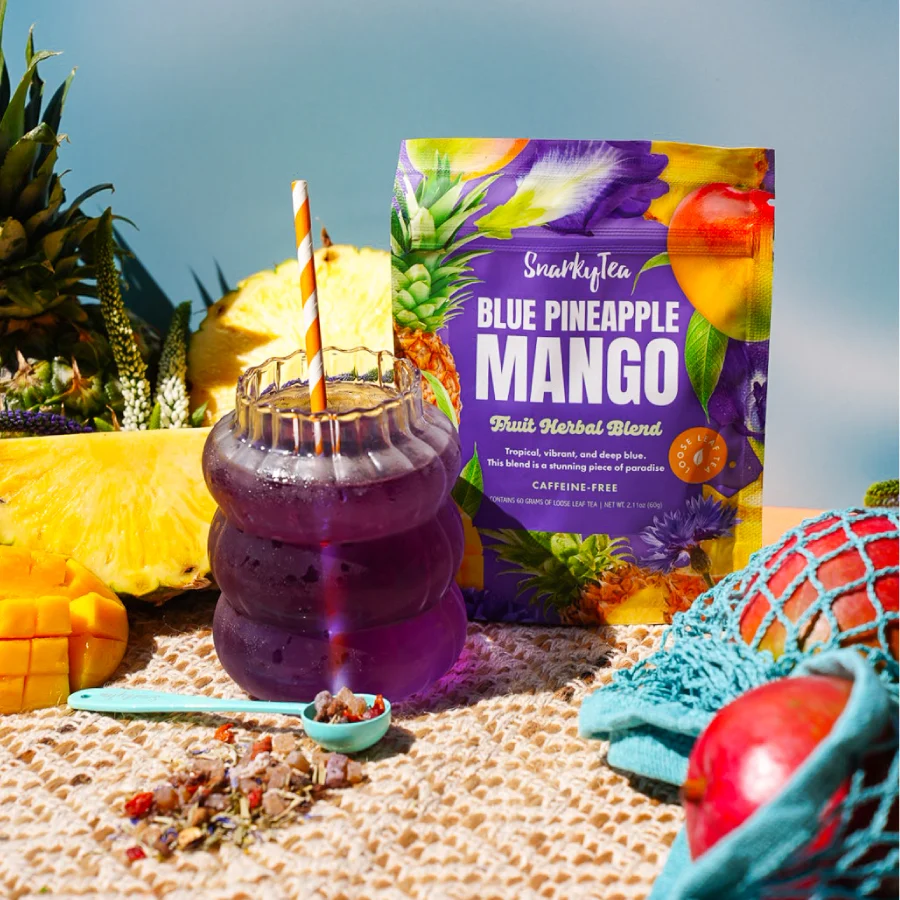 Blue Pineapple Mango - Fruit Herbal Blend - Image 3