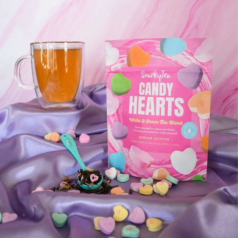 Candy Hearts - White & Green Tea Blend - Image 3
