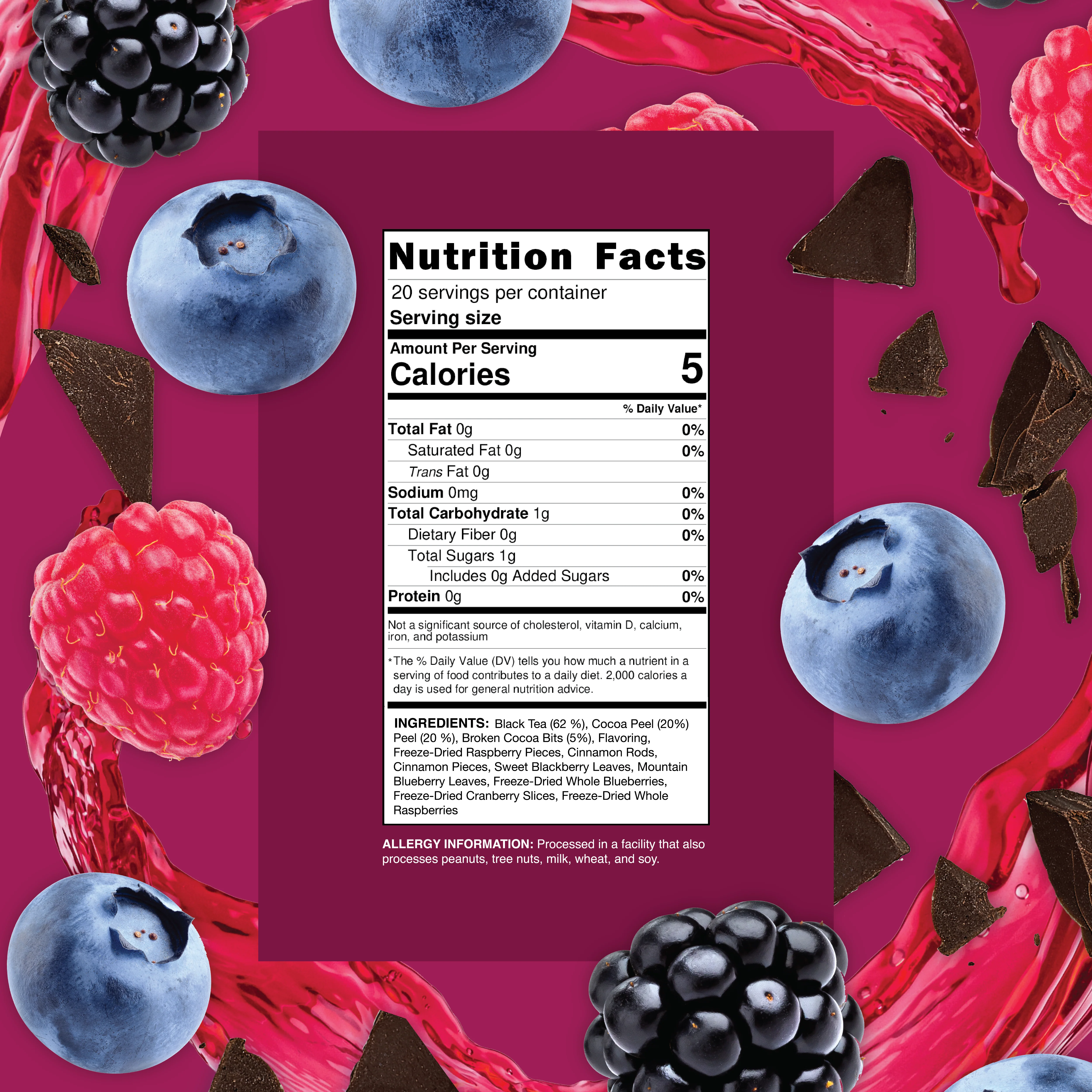 Cocoa Berry Bliss - Black Tea Blend - Image 4