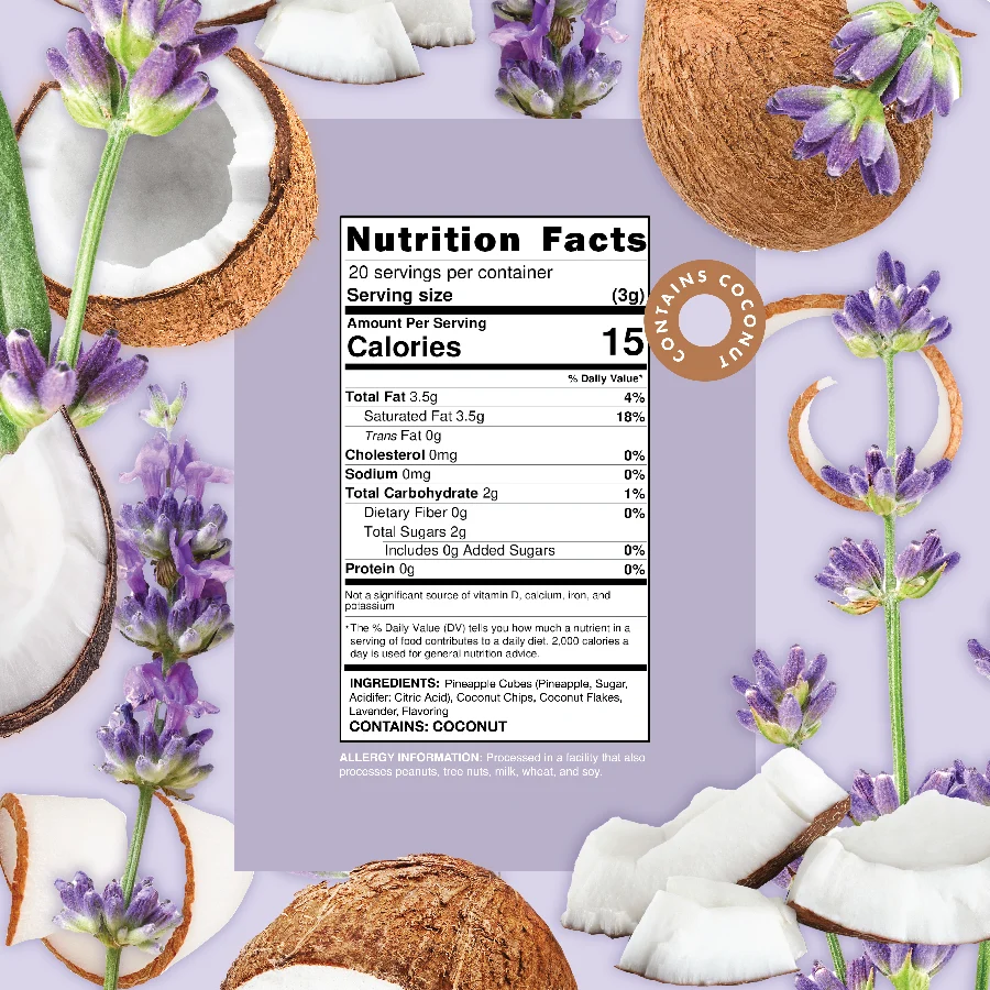 Coconut Lavender - Fruit Herbal Blend - Image 4
