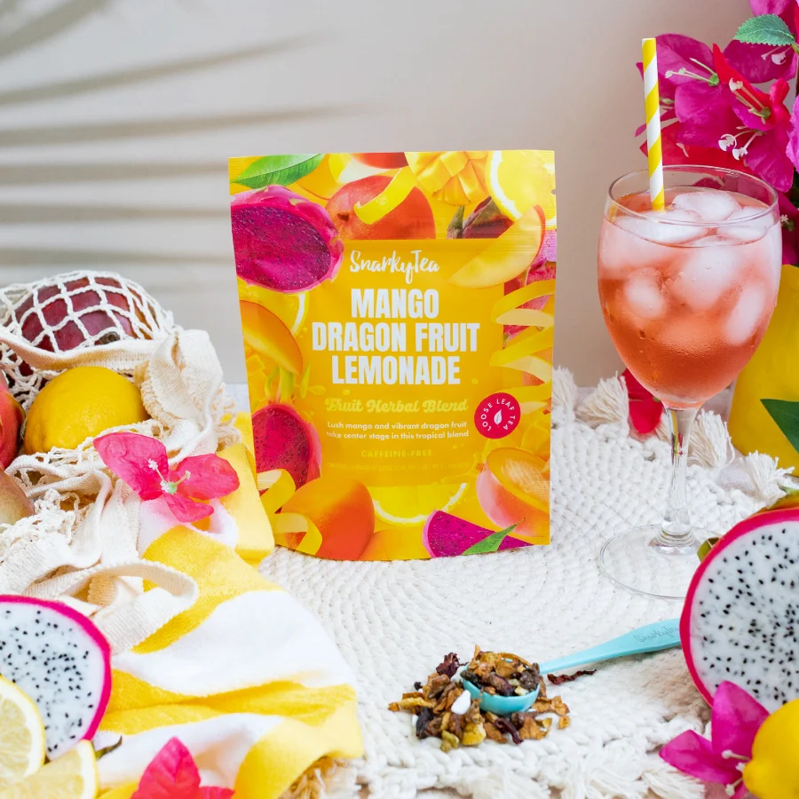 Mango Dragon Fruit Lemonade - Fruit Herbal Blend - Image 3