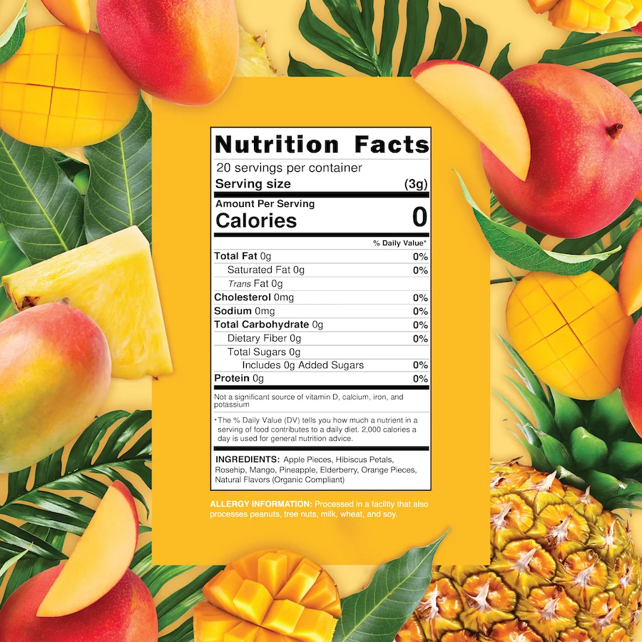 Mango Pineapple Paradise - Fruit Herbal Blend - Image 4