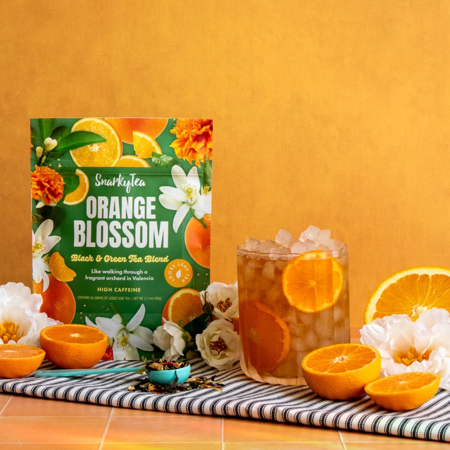 Orange Blossom - Black & Green Tea Blend - Image 3