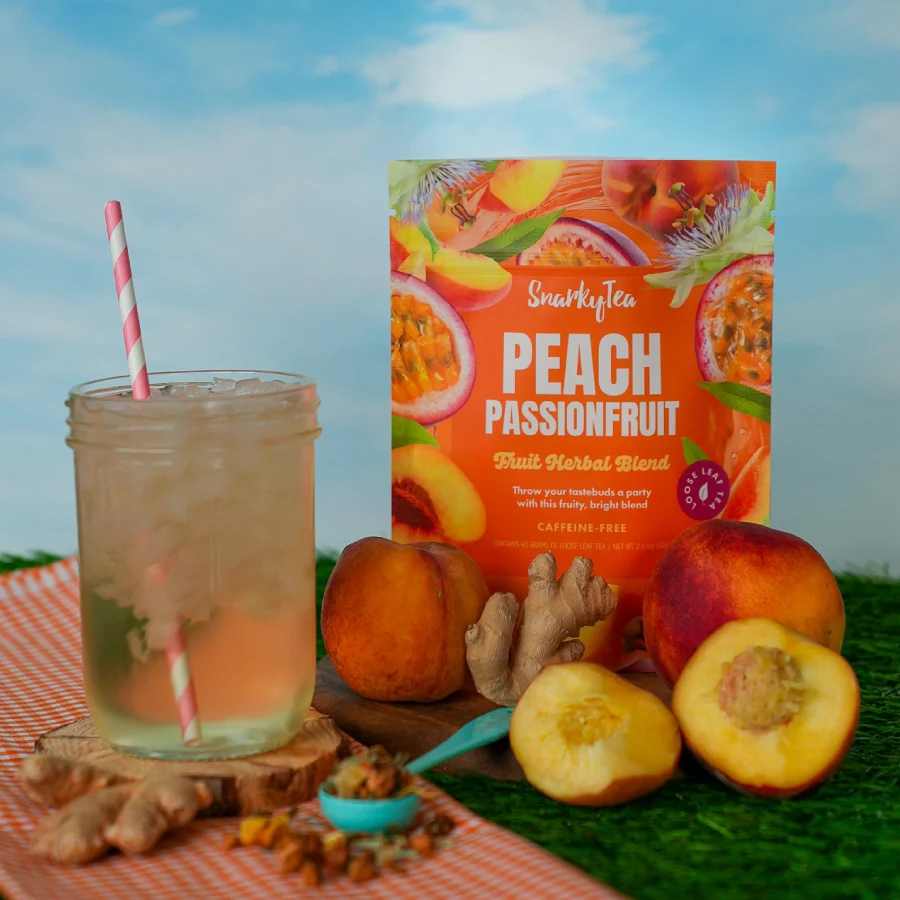 Peach Passion Fruit - Fruit Herbal Blend - Image 3