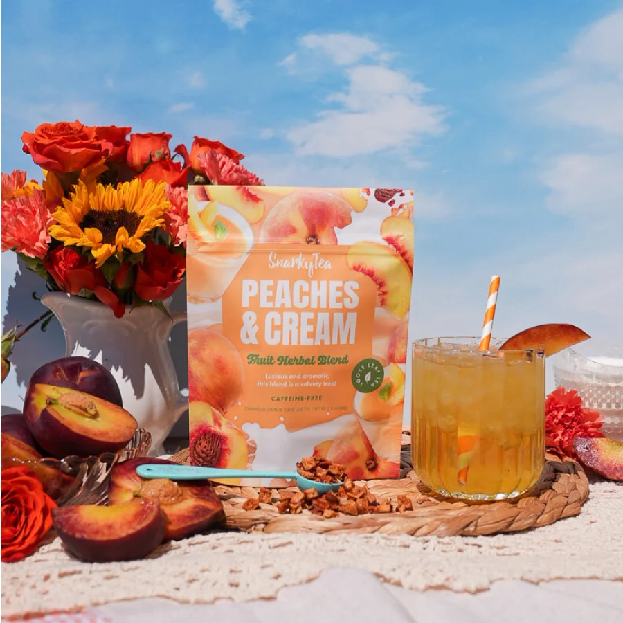 Peaches & Cream - Fruit Herbal Blend - Image 3