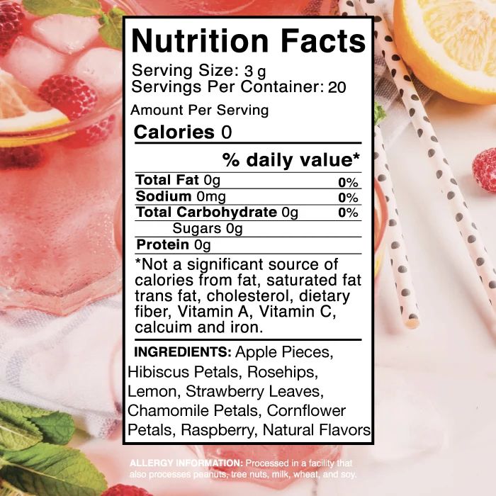 Raspberry Lemonade - Fruit Herbal Blend - Image 4