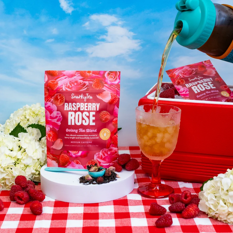 Raspberry Rose - Oolong Tea Blend - Image 3