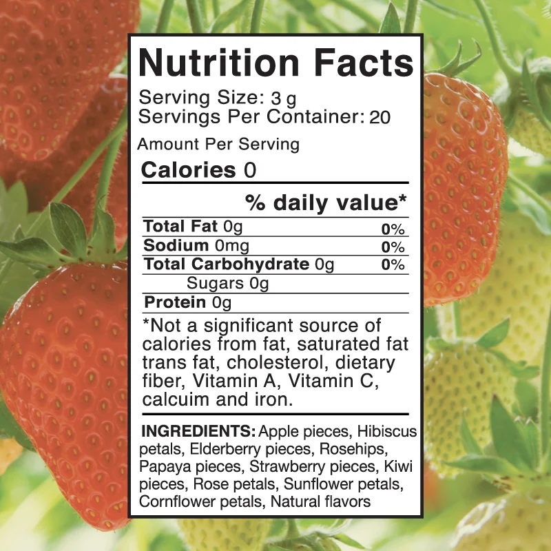 Strawberry Fields - Fruit Herbal Blend - Image 4