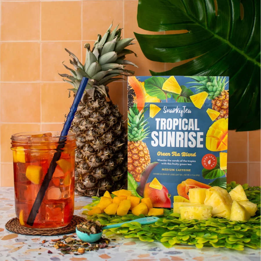 Tropical Sunrise - Green Tea Blend - Image 3